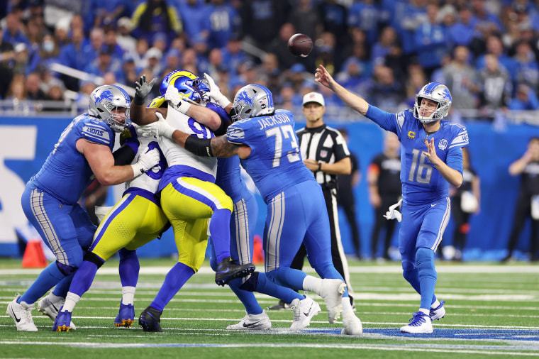 Image: NFC Wild Card Playoffs - Los Angeles Rams v Detroit Lions