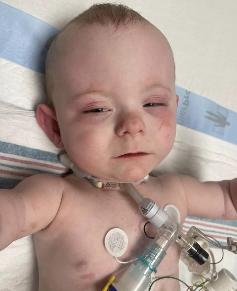 Courtney Price say police officers who raided her home had the wrong address and deployed flash bang devices that sent her 1-year-old son, Waylon, to the hospital with burns. 