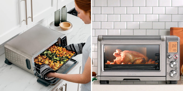 Along with toasting, a good toaster oven will air fry, bake, broil and even grill.