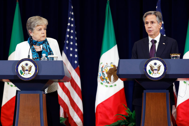 U.S.-Mexico High Level Economic Dialogue Held At The Department Of State politics political 