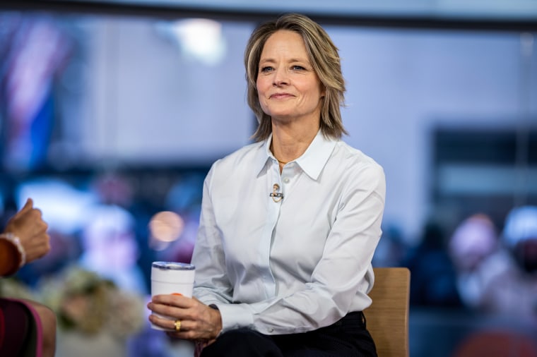 Jodie Foster on NBC's "TODAY Show" on Jan. 17, 2024.