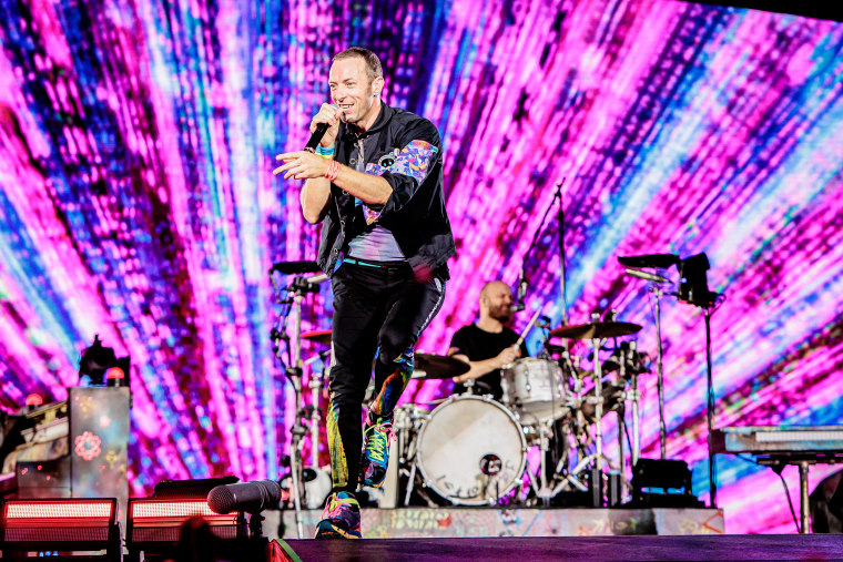 Coldplay Perform In Milan