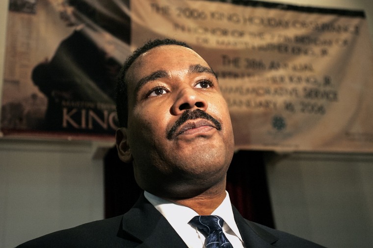Dexter Scott King, son of slain civil rights leader Martin Luther King, Jr.