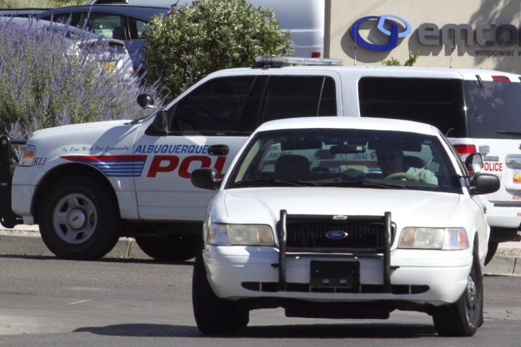 Albuquerque police cars.