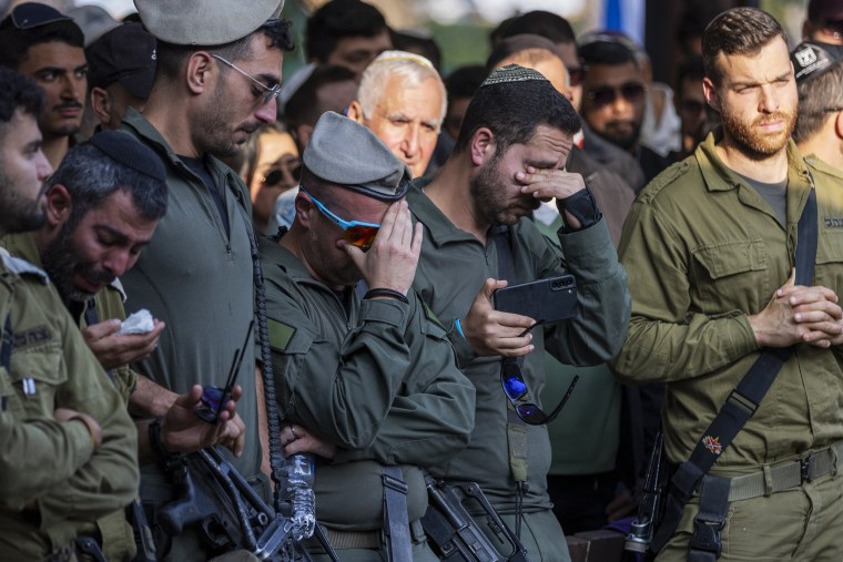 Image: Funeral Held For Constantine Sushko, IDF Soldier Killed In Gaza