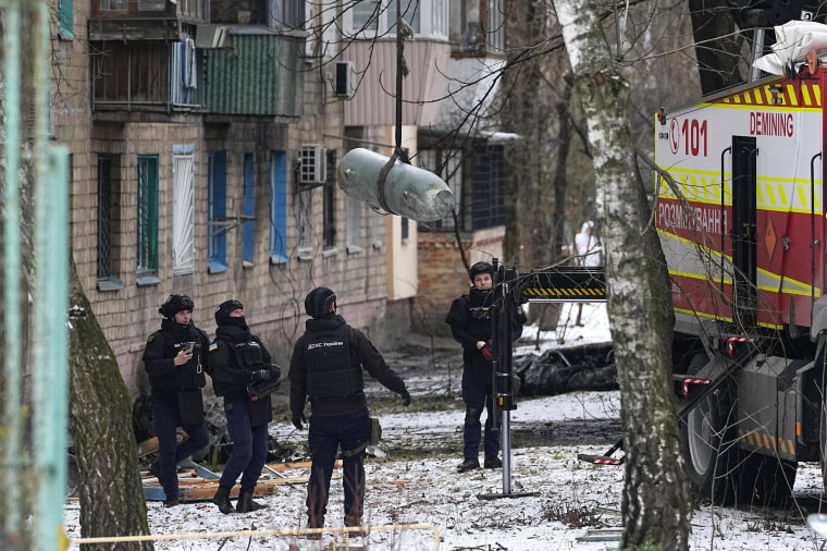 Russian attack in Kyiv Ukraine