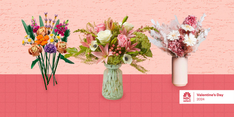 While roses are typically associated with Valentine’s Day, many flower delivery services offer a variety of unique blooms, plants and even preserved or dried options.