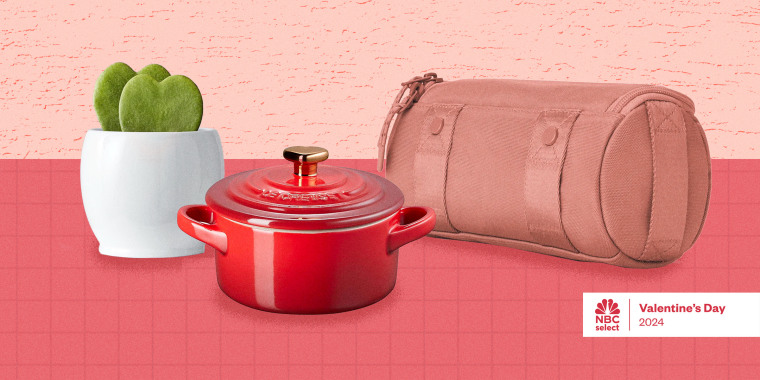 NBC Select editors share their favorite Valentine’s Day gifts for her, him and kids, including products from Plants.com, Le Creuset and Dagne Dover. 