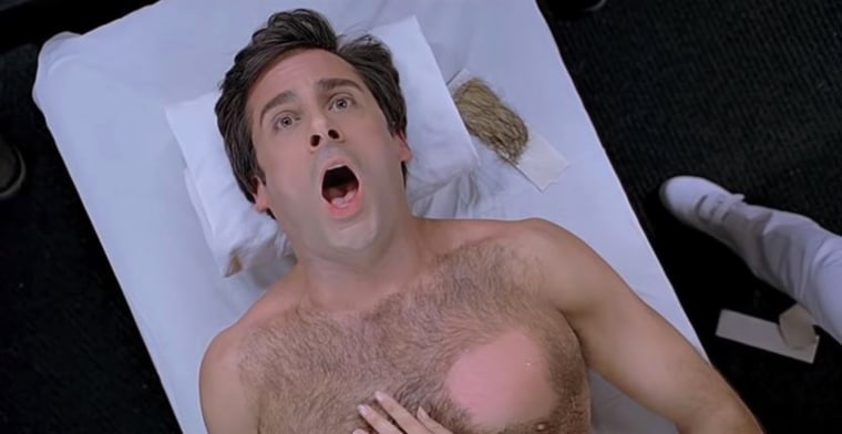 Steve Carell in The 40 Year Old Virgin