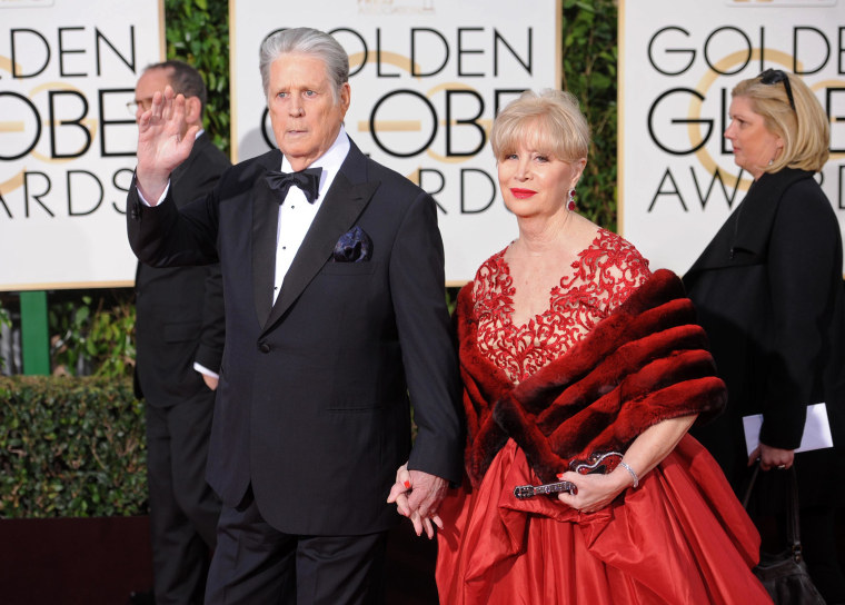 The couple at the Golden Globes awards together. 