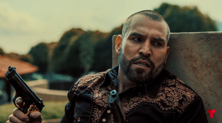 Rafael Amaya como Aurelio Casillas en la 9na temporada de El Señor de los Cielos