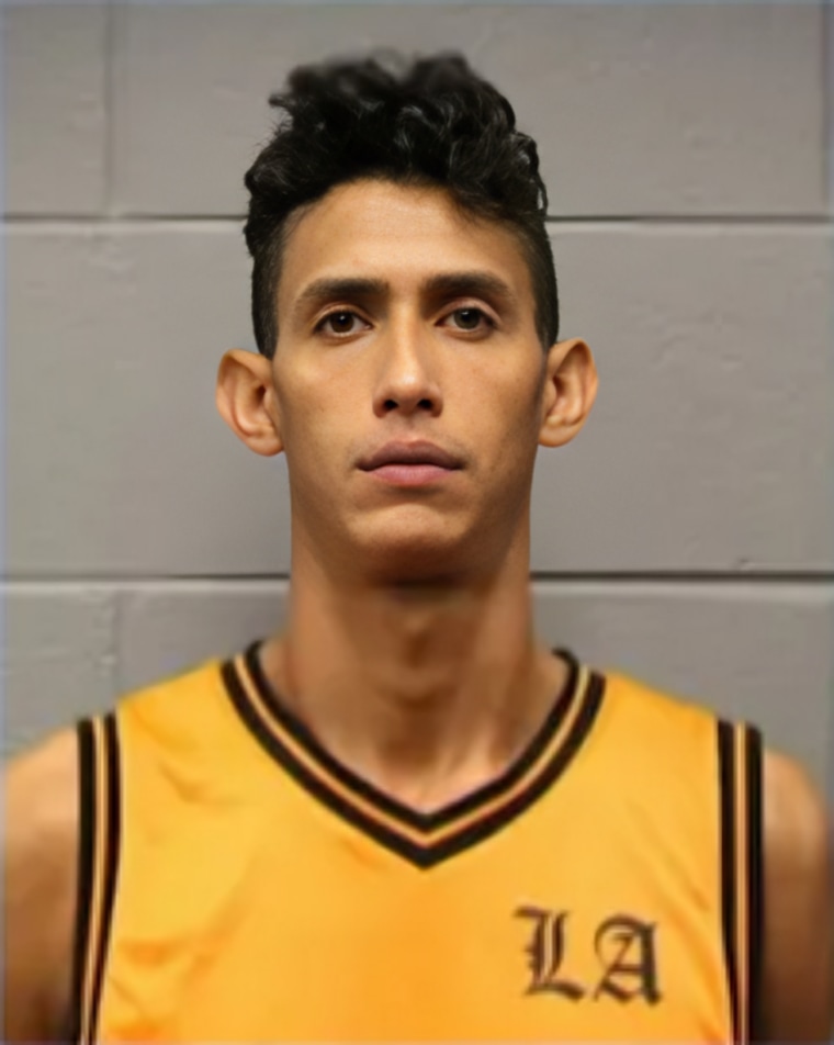Edwin Camejo, de 27 años, fue detenido en Chicago el 11 de diciembre de 2023. 