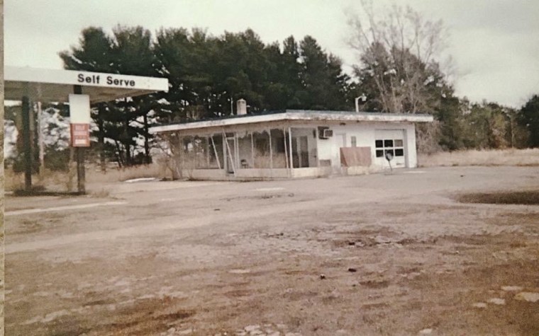 Gas station where Sue Swedell was last seen