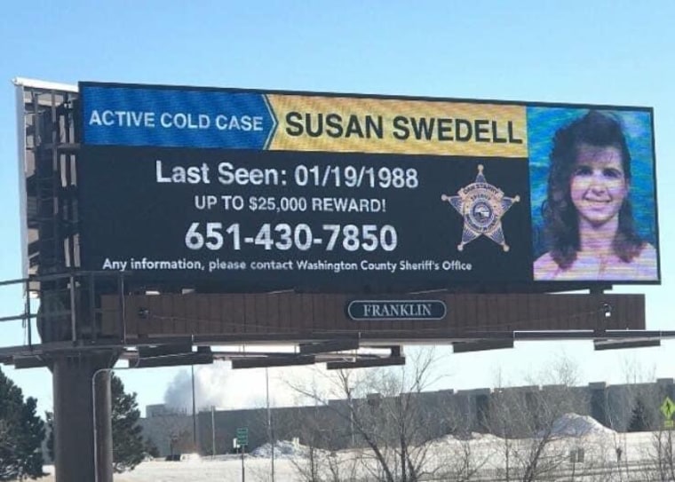 Billboard featuring Sue's case