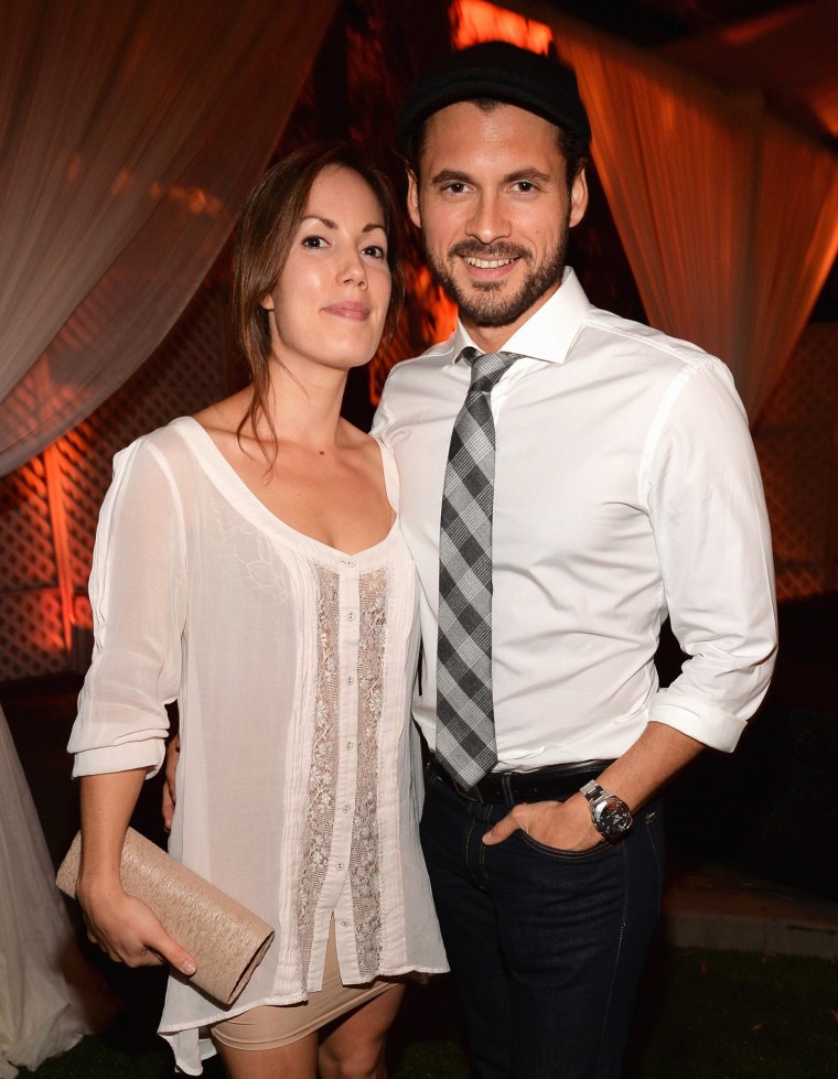 Adan Canto and wife Stephanie Lindquist