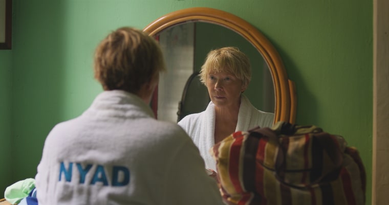 Annette Bening as Diana Nyad in "Nyad."