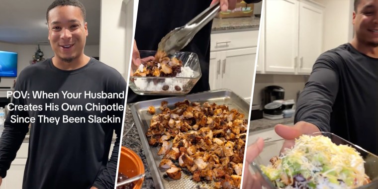 Husband ‘creates his own Chipotle’ for his wife, goes viral for wholesomeness