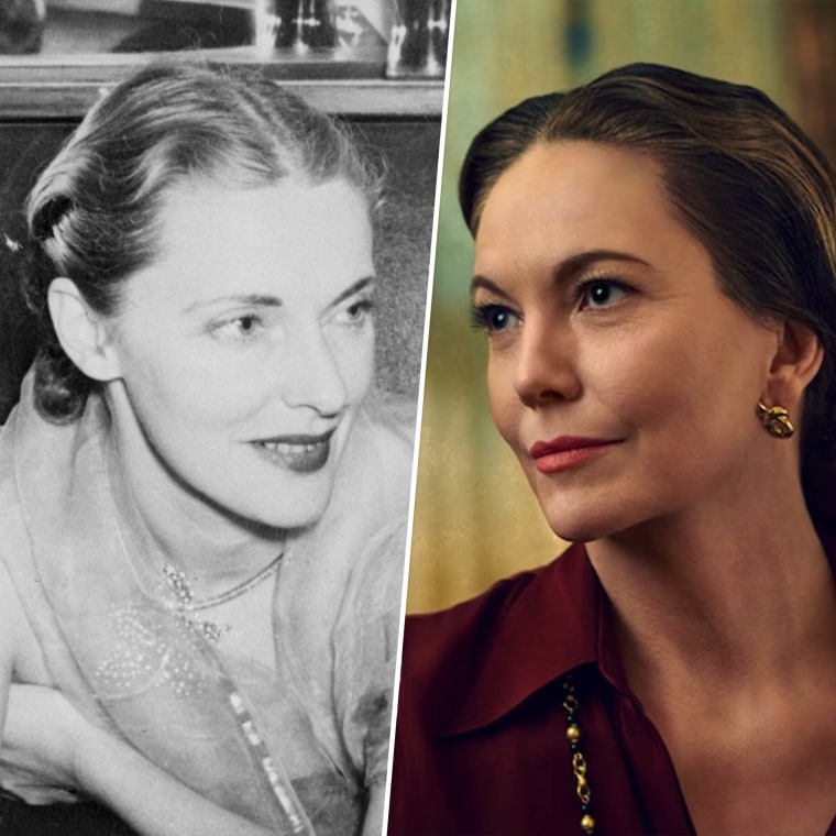 Slim Keith in 1949 compared to Diane Lane.