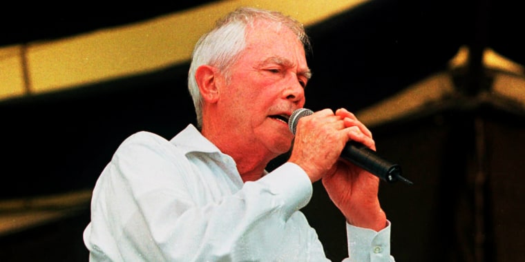 Harry Connick Sr. at the 30th annual New Orleans Jazz and Heritage Festival on April 25, 1999.