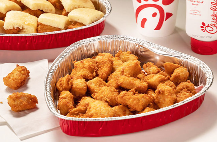 Chick-fil-A’s Heart-Shaped Trays.