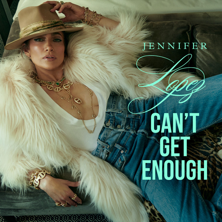 Jennifer Lopez in a press shot for her new hit single "Can't Get Enough."