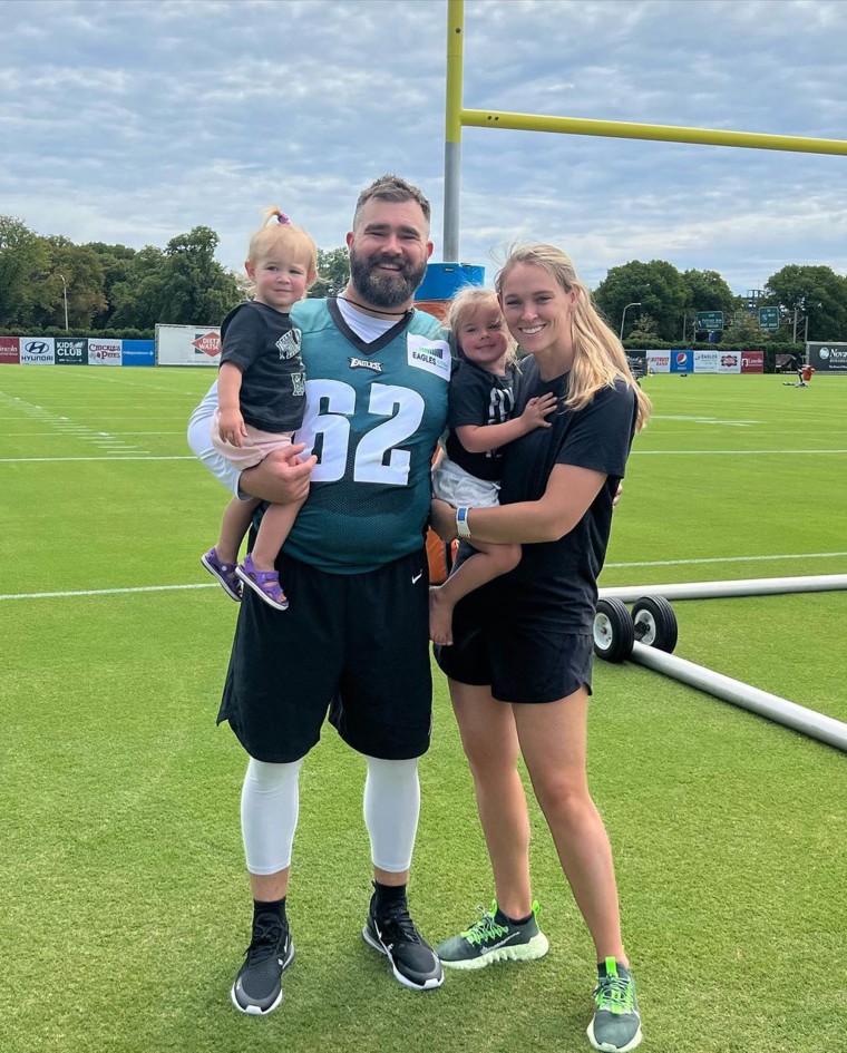 Jason Kelce family