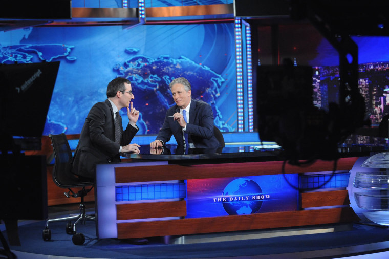 John Oliver Reacts To Jon Stewart’s ‘the Daily Show’ Return: Exclusive