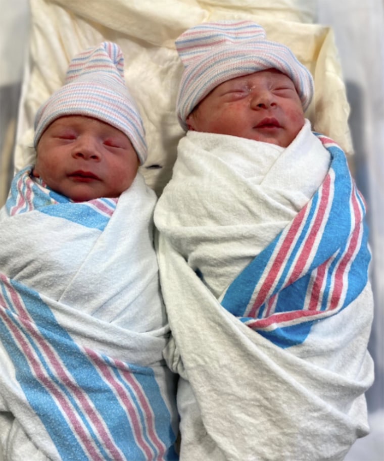 Twin brothers born on two different days on two different years