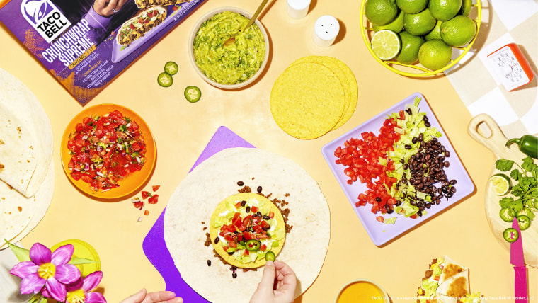 Taco Bell’s Crunchwrap Supreme Cravings Kit.