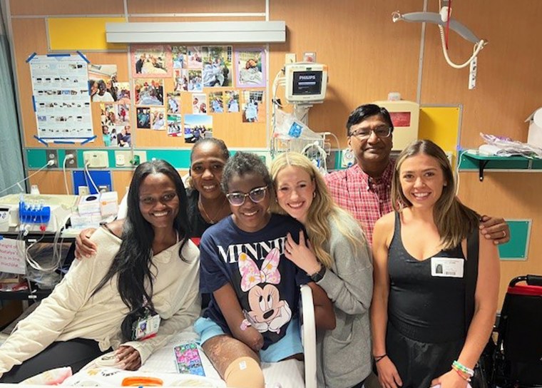 Having the support of family and friends and relying on her faith in God helped Nat Manhertz as she recovered from septic shock and underwent a quadruple amputation. She also feels grateful for the staff at Children's Healthcare of Atlanta who treated her.