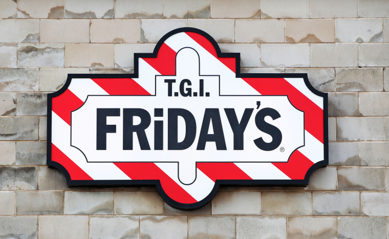 TGI Friday's sign.