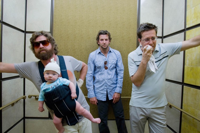 The Hangover, 2009. Zack Galifianakis, Bradley Cooper, Ed Helms, Todd Phillips. 