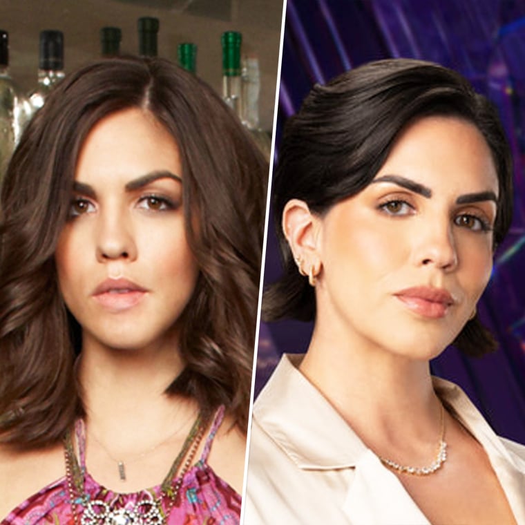Katie Maloney then and now