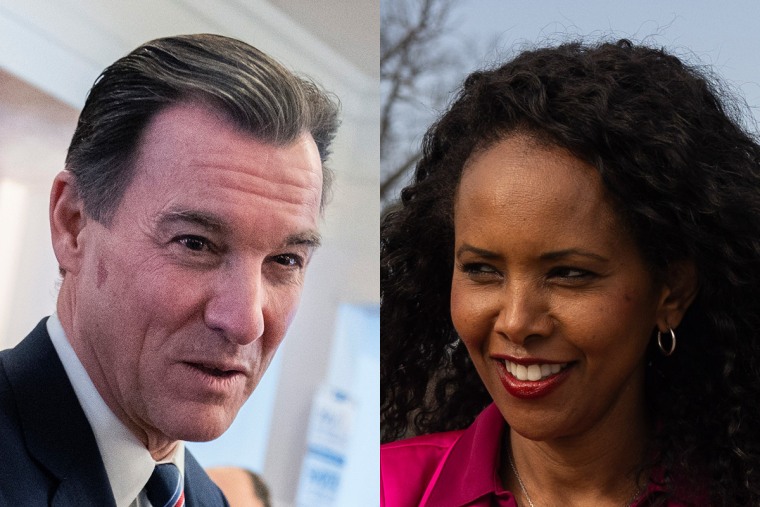 From left, Tom Suozzi and Mazi Pilip, candidates in the special election in New York's 3rd Congressional District.