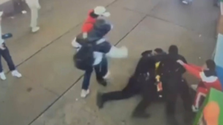 Asylum seekers involved in a weekend attack on New York City police officers. 
