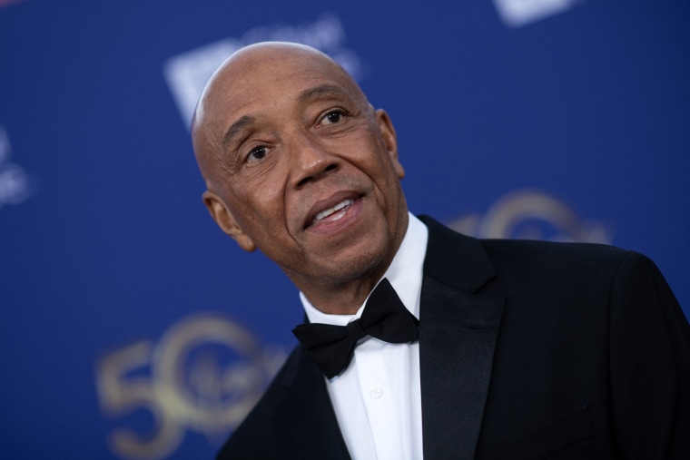 Entrepreneur and writer Russell Simmons attends City of Hope's 2023 Spirit of Life Gala at the Pacific Design Center in West Hollywood, California on Oct. 18, 2023. 