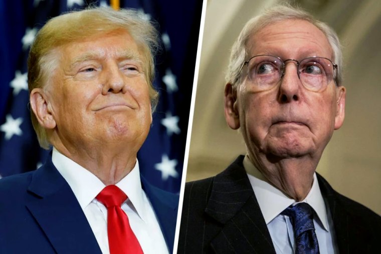 Former President Donald Trump has pressured Republicans to kill the deal that Senate Minority Leader Mitch McConnell had advocated for.