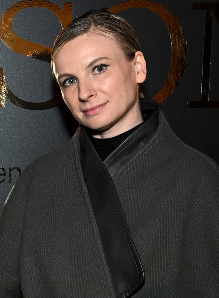 Karolina Zmarlak at Fall/Winter 2023 New York Fashion Week in New York City.