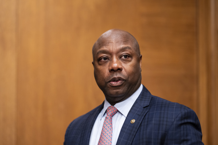 Sen. Tim Scott dodges on whether he would accept 2024 election results