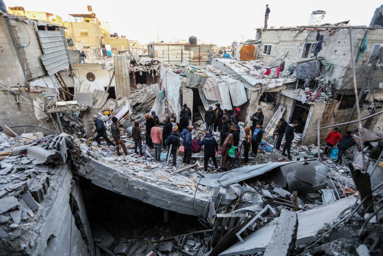 Strikes intensified overnight as Israel reiterated intent to press on with a ground offensive in Gaza's southern city of Rafah where some 1.4 million internally displaced Palestinians are sheltering, whilst a growing number of countries express alarm over the operation. 
