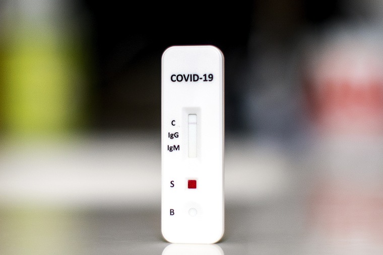 An at-home Covid-19 antibody rapid test cassette