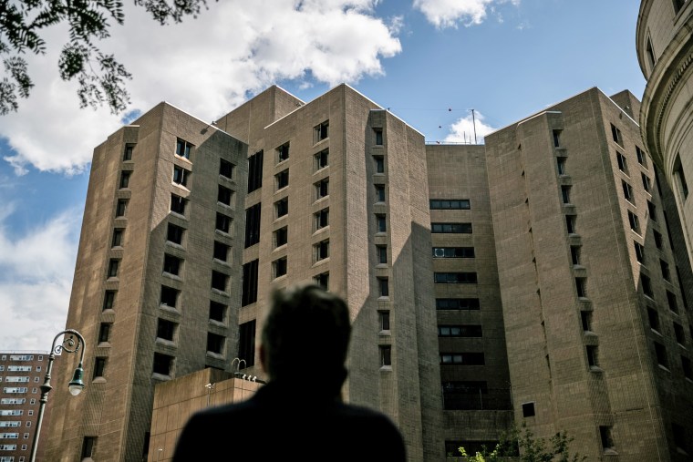 The Metropolitan Correctional Center in New York City where financier Jeffrey Epstein was found dead.