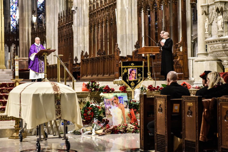 The eulogy at Cecilia Gentili's funeral at St. Patrick's Cathedral on Feb. 15, 2024 in New York City.