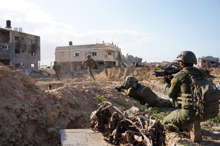 غزہ میں اسرائیلی فوجی