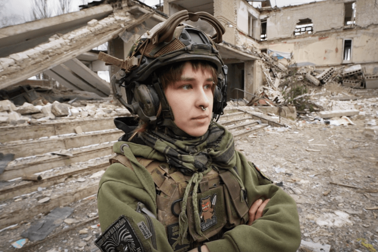 Ukraine Engel Women Soldiers