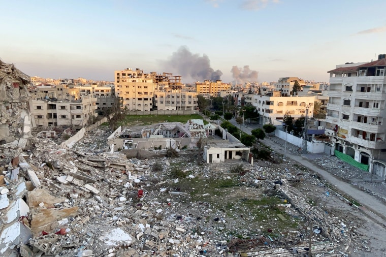 Israeli Bombardment in Gaza City