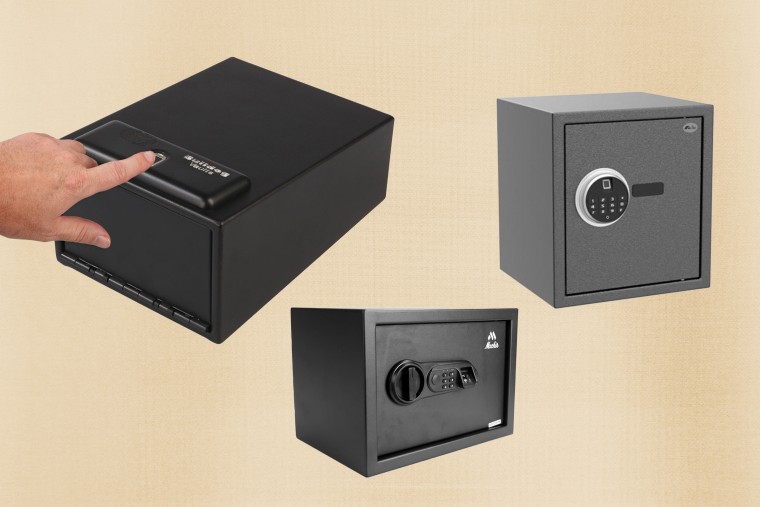 Biometric safes produced by Bulldog, BBRIKN and Machir.