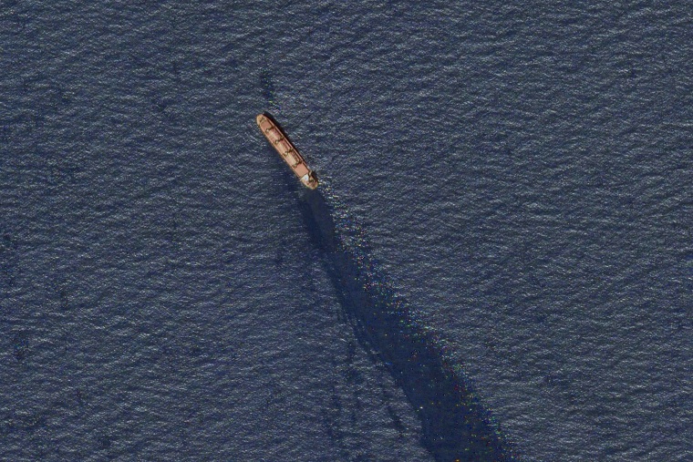A Belize-flagged bulk carrier Rubymar
