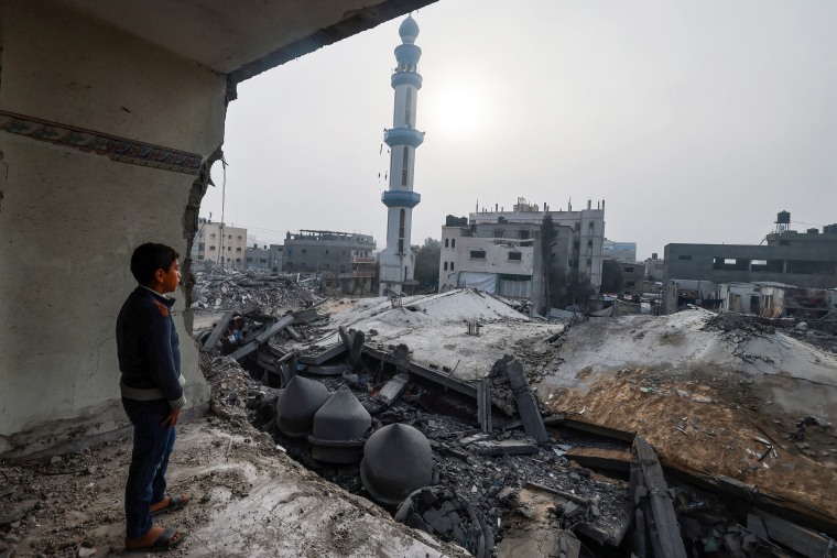الفاروق مسجد رفح غزہ