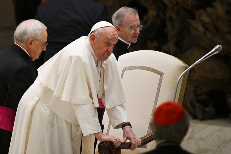 Pope Francis at the Vatican